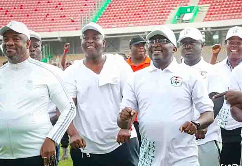 You are currently viewing Bawumia, Ga Manste, top dignitaries join thousands in National Fitness Day