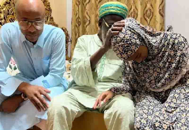 Read more about the article Andre Ayew and his daughter visit National Chief Imam after World Cup