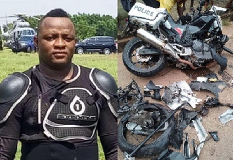 You are currently viewing Police dispatch rider dies in an accident on Accra – Kumasi Highway