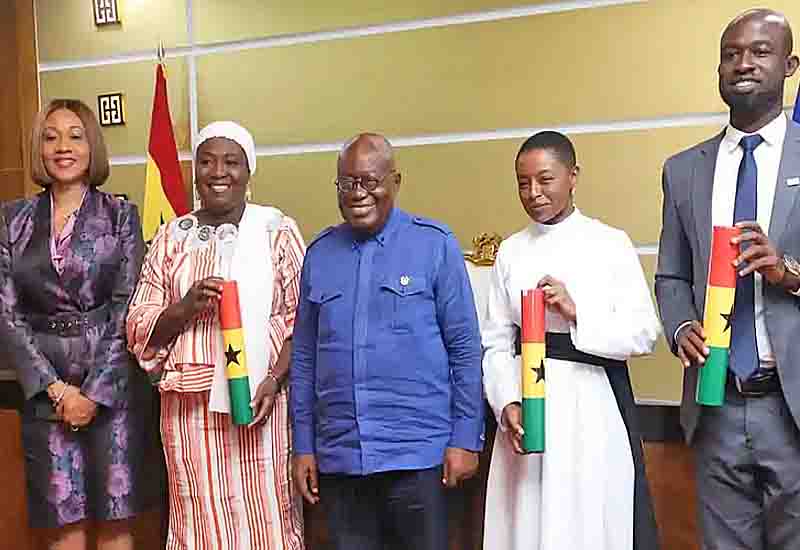 You are currently viewing President Akufo-Addo swears in three new members to the EC Board