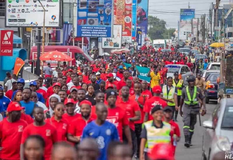 You are currently viewing Zenith Bank Ghana promotes wellness through Health Walk