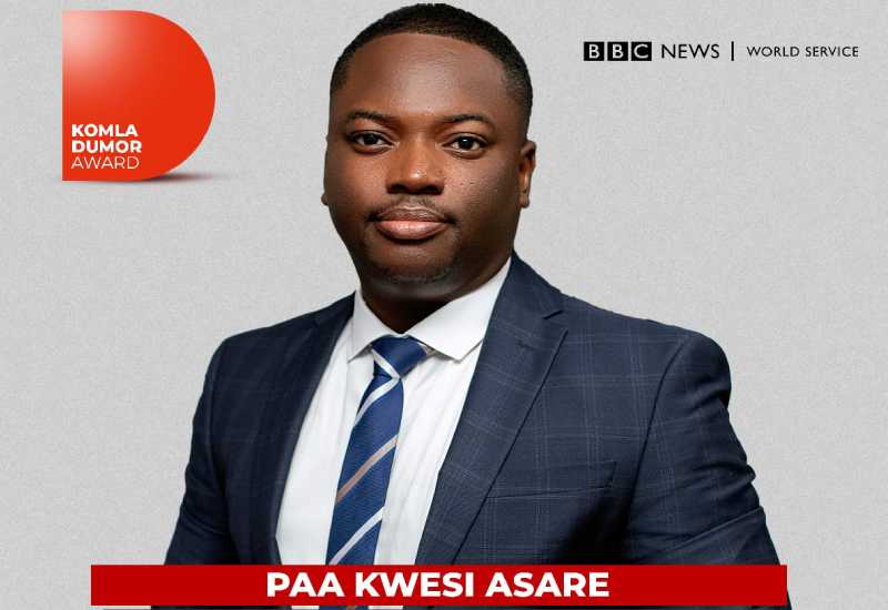 You are currently viewing Ghanaian Journalist wins 2023 BBC News Komla Dumor Award