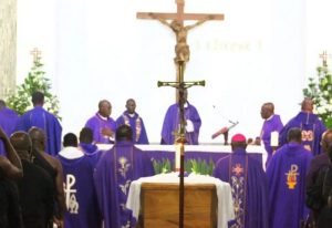 Read more about the article Solemn Requiem Mass heralds final journey of Mrs Theresa Kufuor