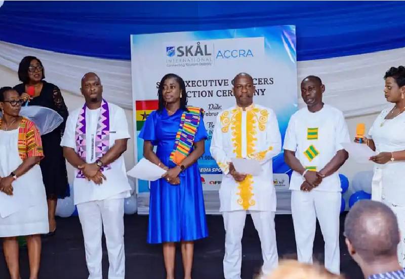 You are currently viewing SKAL International Club, Accra swears in new executives