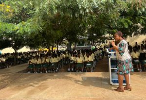 Read more about the article From Kenkey vendor to saving lives: The inspiring journey of Dr. Rosemond Aboagye shared at Christian Methodist SHS