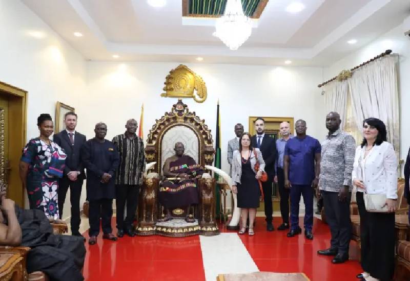 Read more about the article GIADEC, Mytilineos bauxite and refinery project a gaint step for Ghana – Asantehene