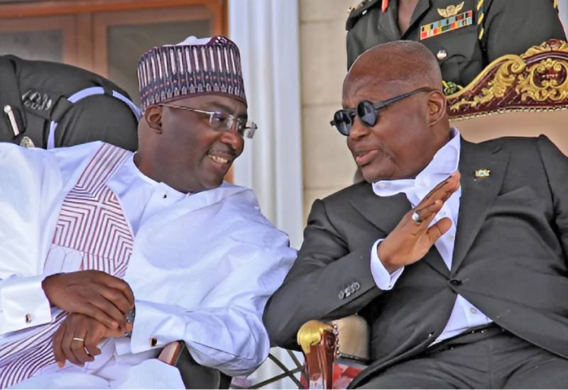 You are currently viewing Akufo-Addo’s shadow loom large over trust in Bawumia