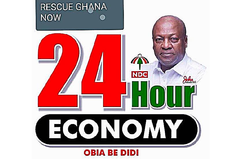 You are currently viewing Can John Mahama’s “24-Hour Economy” resurrect political relevance amid past promises?