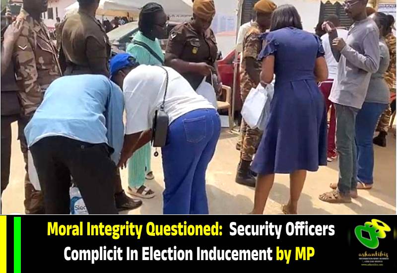 Read more about the article Moral Integrity Questioned: Security Officers Complicit in Election Inducement by MP