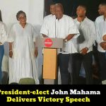 President-elect John Mahama Delivers Victory Speech