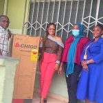 Rand Donates Fridge To Kasoa Polyclinic